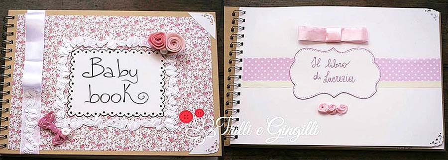Baby book per bimba