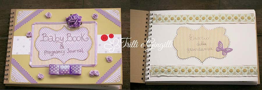 Baby book per bimba