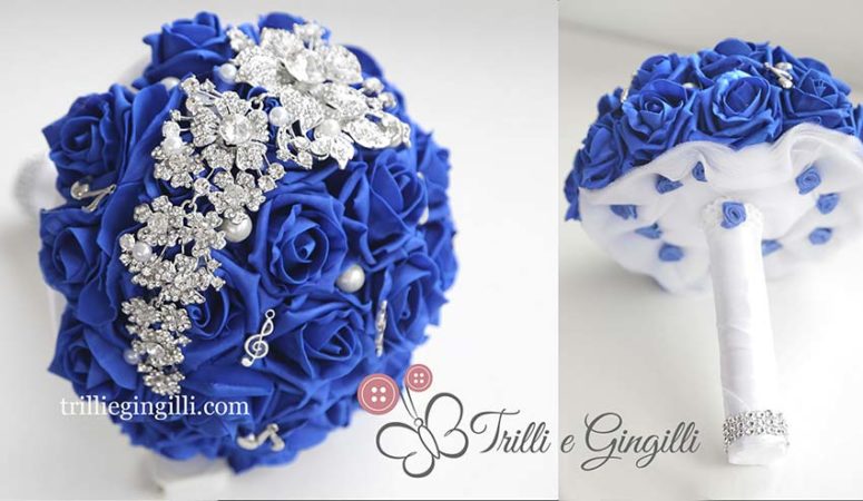 Bouquet blu: questi sono davvero bellissimi e originali!