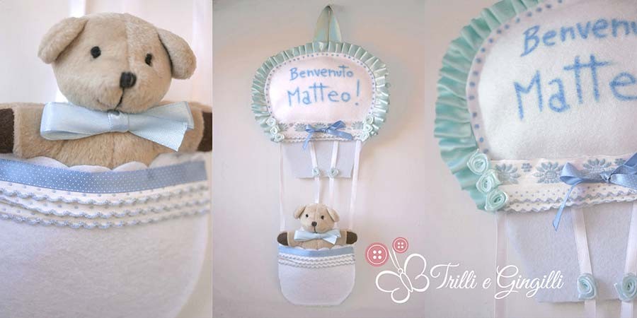 Fiocco di nascita per bambino