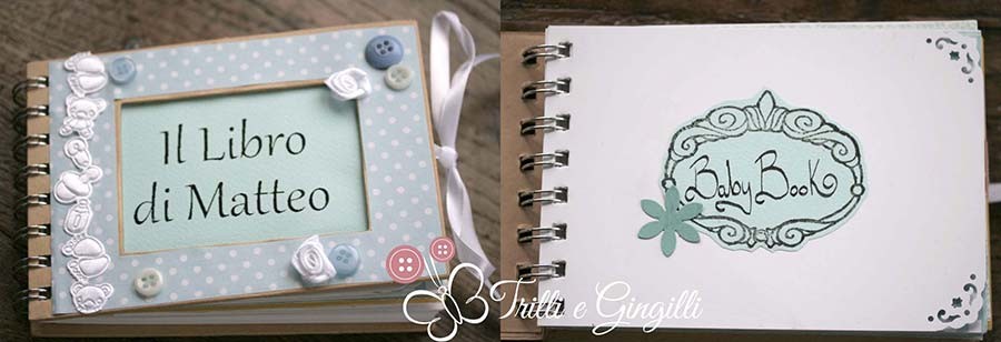 Mini baby book per bimbo