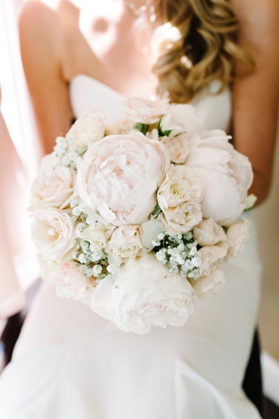 Foto Bouquet Da Sposa Con Peonie Tante Idee Per Te