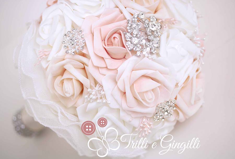 Bouquet Rosa Cipria Eccone 7 Davvero Originali Ed Eleganti