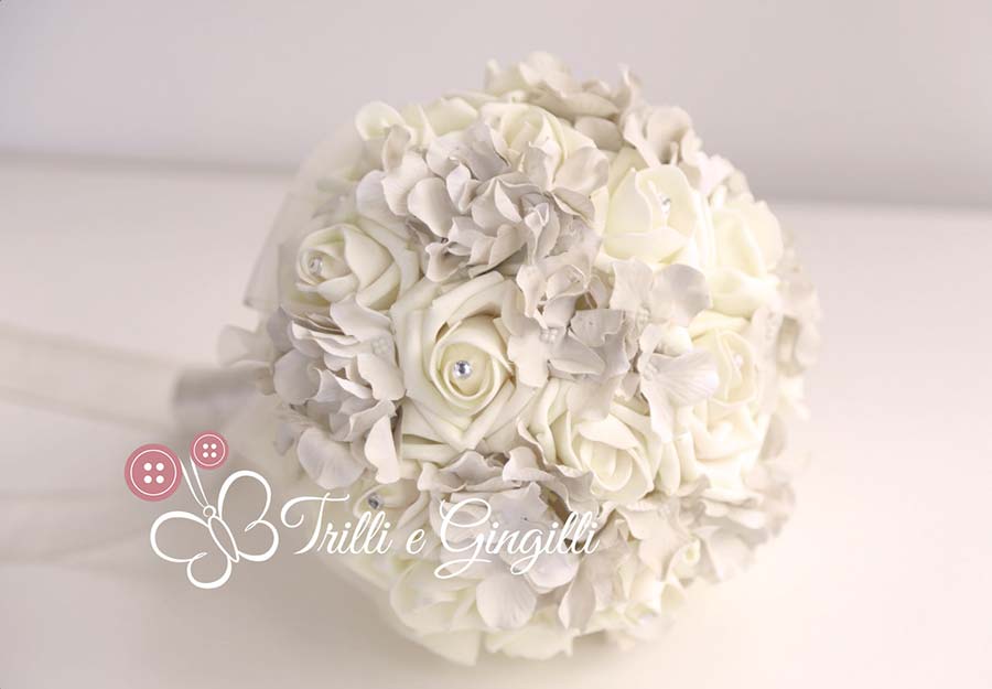 bouquet matrimonio a tema romantico