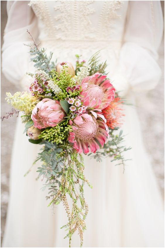 bouquet hippie chic