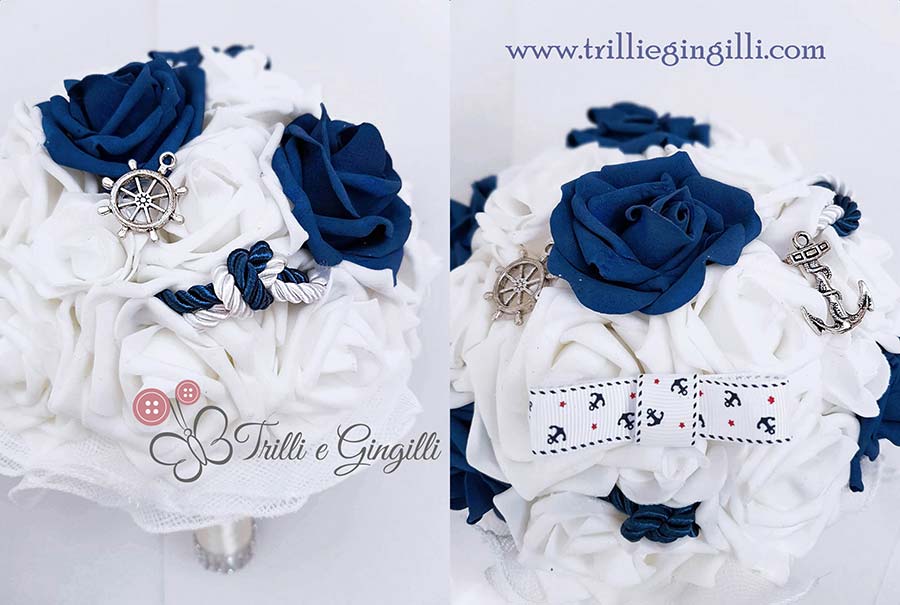 bouquet sposa stile marinaro