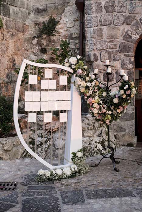 Tableau matrimonio tema musica classica