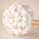 bouquet frangipani bianco