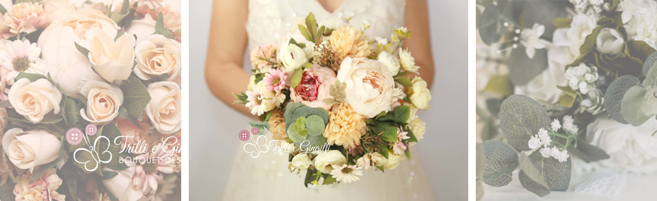 bouquet sposa fiori finti