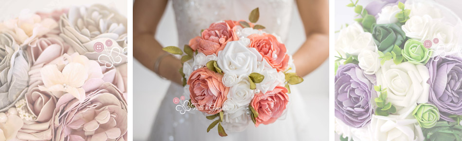 bouquet sposa peonie e rose