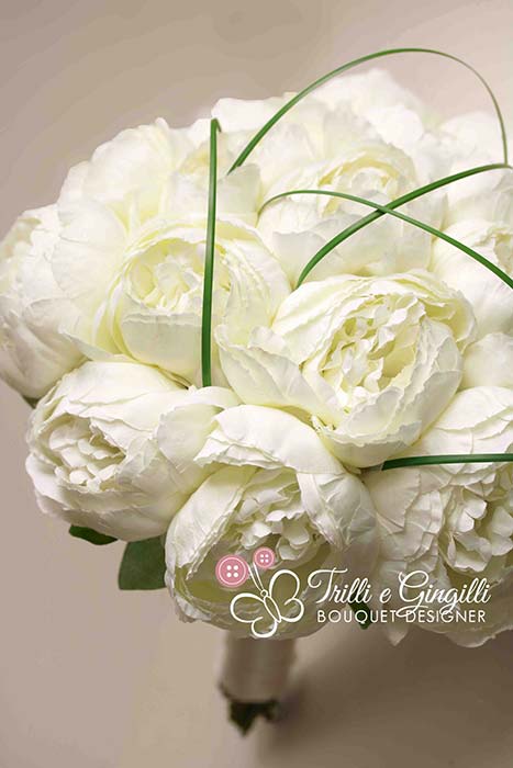 Foto Bouquet Da Sposa Con Peonie Tante Idee Per Te