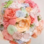 Fabric Bouquet multicolor