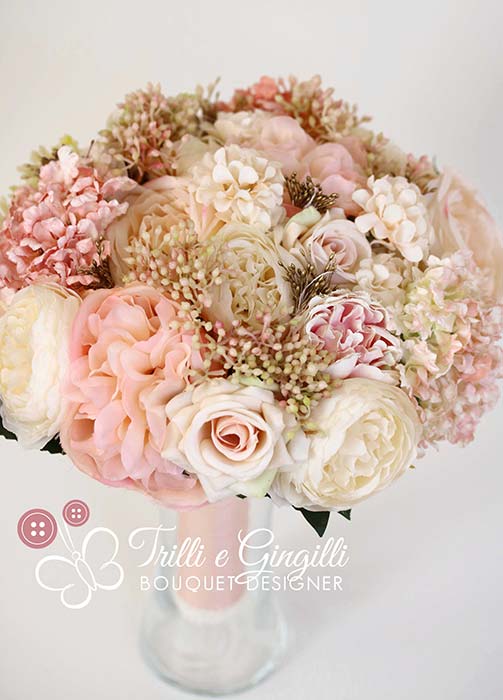 bouquet matrimonio romantico