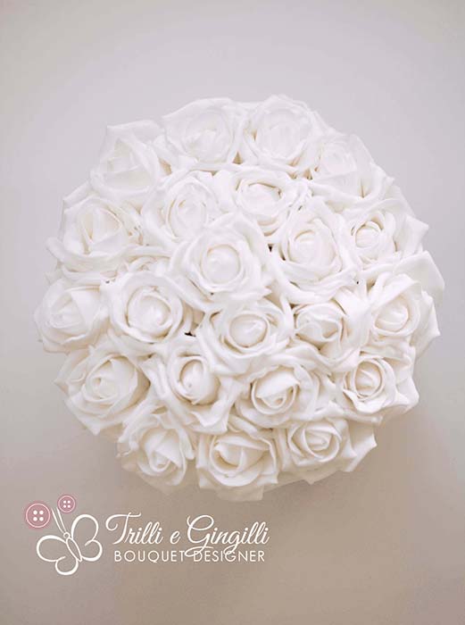 bouquet rose bianche